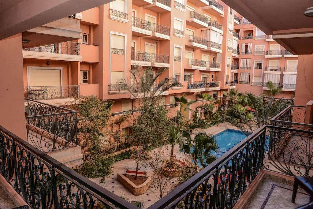 Beautiful, Great Equipped 122 M Holiday Apartment Near Majorelle Garden And Gueliz With Pool Views And A Large Balcony And Terrace Марракеш Экстерьер фото