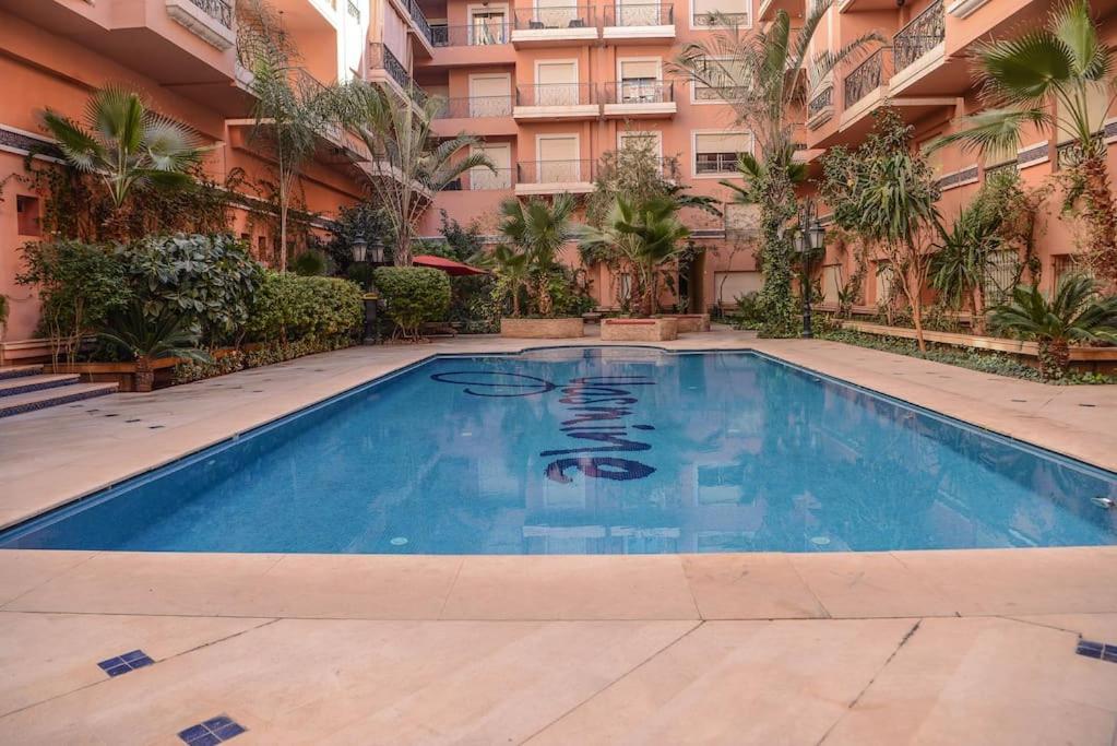 Beautiful, Great Equipped 122 M Holiday Apartment Near Majorelle Garden And Gueliz With Pool Views And A Large Balcony And Terrace Марракеш Экстерьер фото